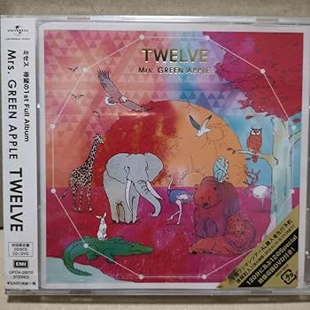 Amazon.co.jp: 初回盤 TWELVE ミセスグリーンアップル 1st